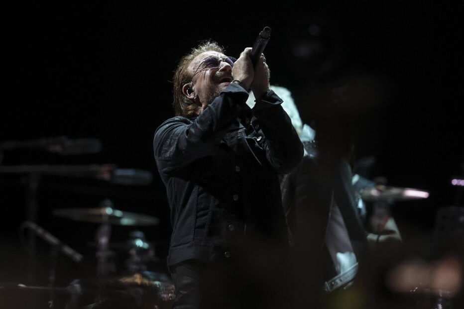 U2 atuam no Altice Arena, em Lisboa	