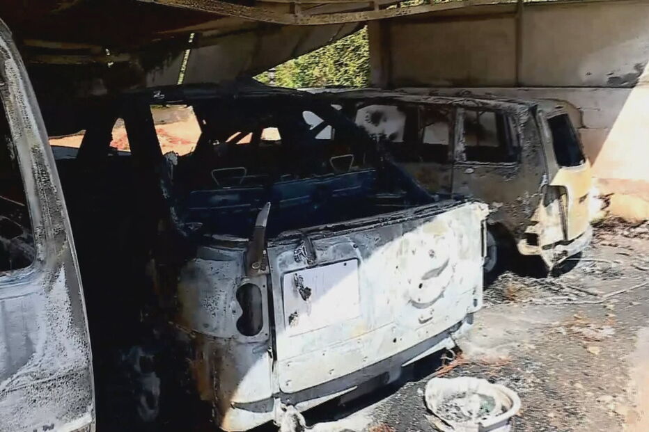 Incêndio destrói várias viaturas em Albufeira