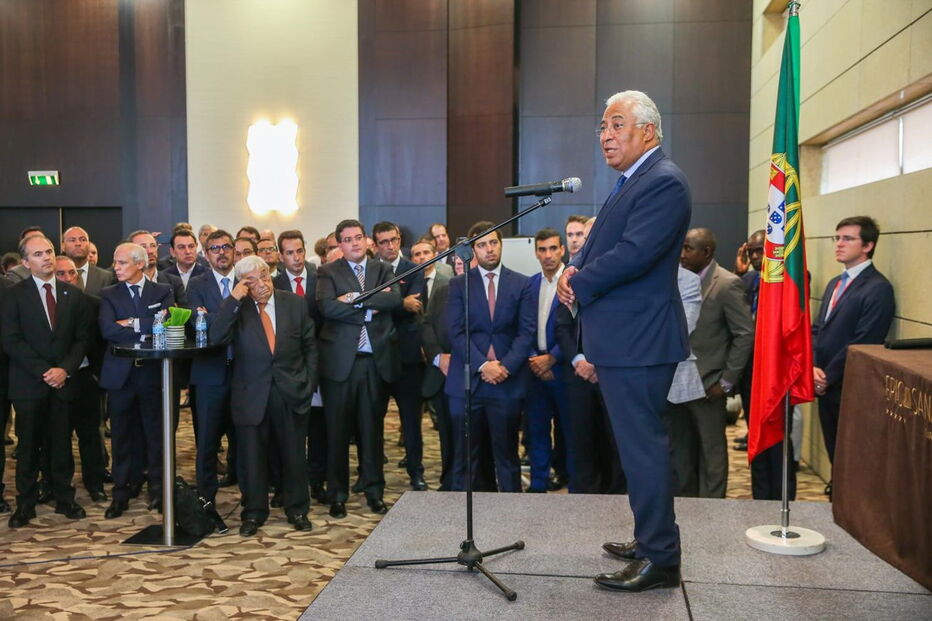 António Costa em Luanda