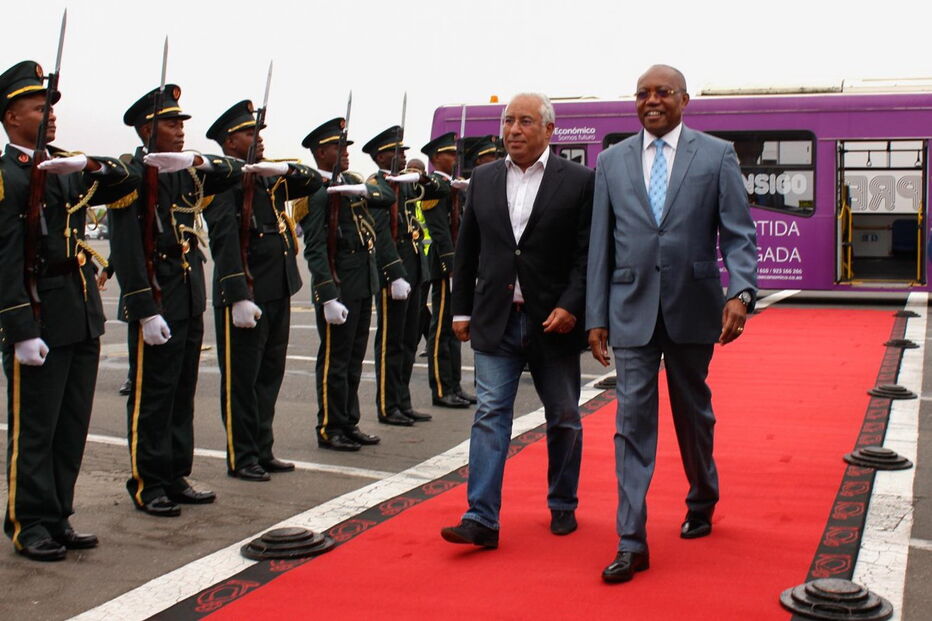 António Costa em Angola