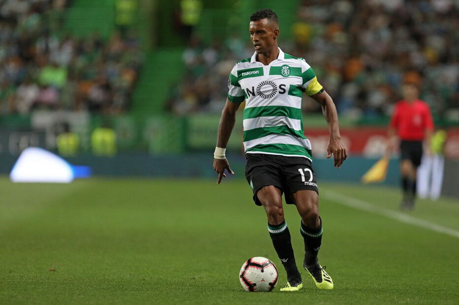 Nani num jogo do Sporting