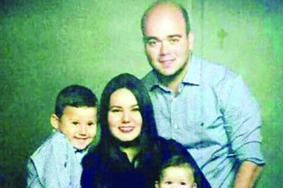 Moisés Gomes com a família. Empresário foi raptado e assassinado na Venezuela
