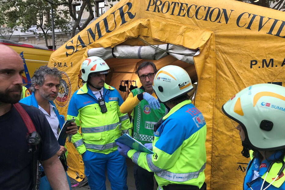 Queda de andaime no Hotel Ritz de Madrid faz um morto e 11 feridos 