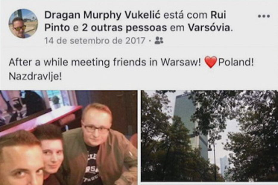 Publicações no Facebook de Rui Pinto, Hacker do Benfica