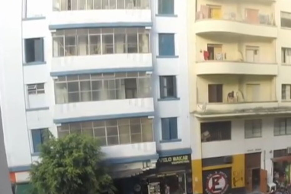 'Prédio do sexo', o edifício de oito andares que alberga mais de 300 prostitutas