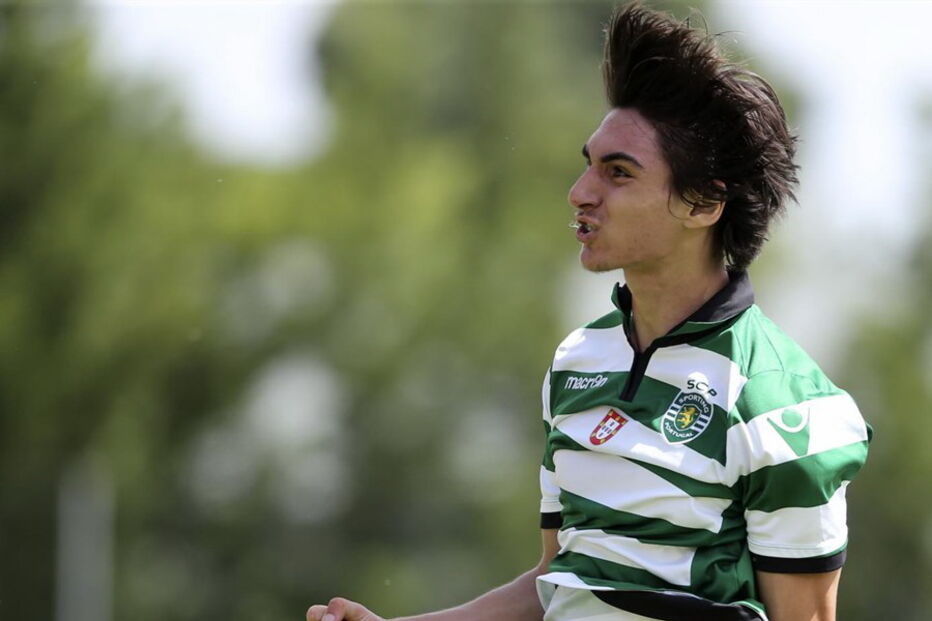 Diogo Brás, jogador dos sub 23 do Sporting
