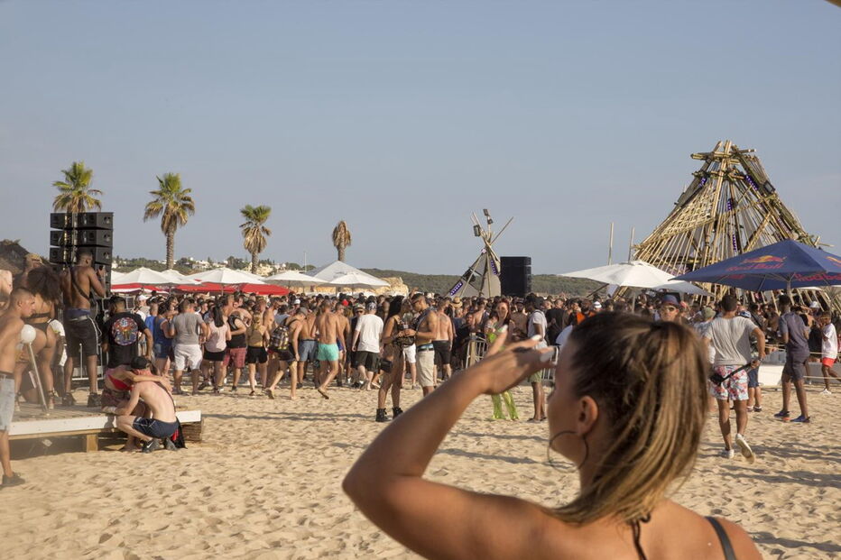 Festival BPM 2018 na Praia da Rocha em Portimão