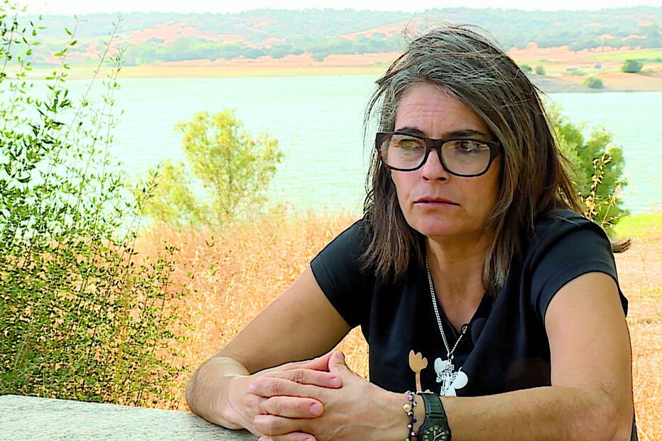 Isaltina Pina, casada com o tio da mulher do triatleta, Rosa Grilo.