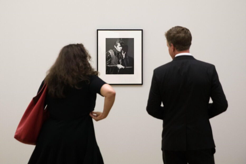 Inauguração da exposição de Robert Mapplethorpe no Museu de Arte Contemporânea de Serralves