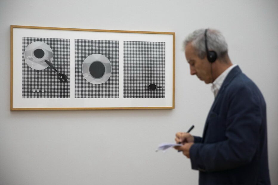 Inauguração da exposição de Robert Mapplethorpe no Museu de Arte Contemporânea de Serralves