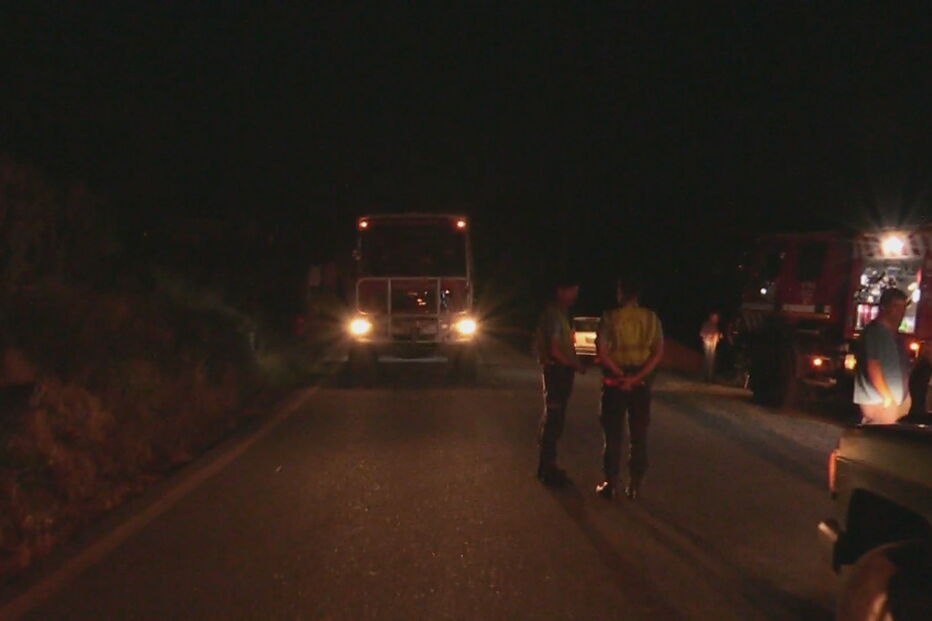 Incêndio lavra em Aldeias de Alijó