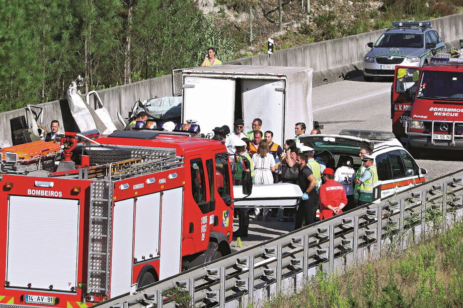 Acidente brutal mata seis pessoas em Pombal