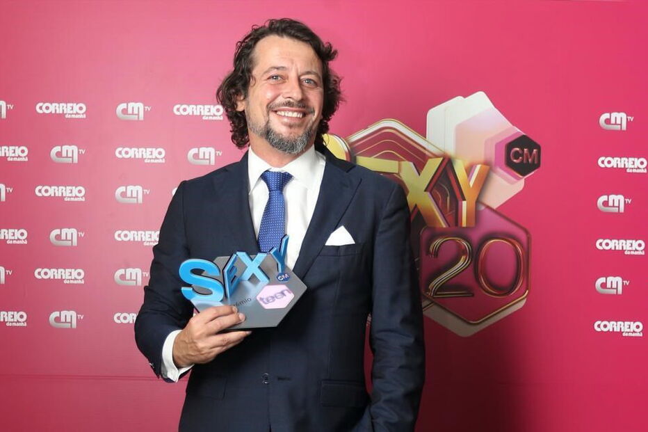 António Pedro Cerdeira foi o vencedor do prémio Sexy 20 Platina