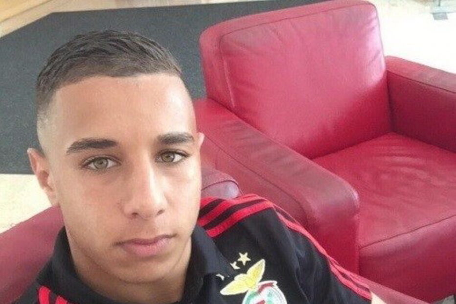 Bilal Ould-Chikh nos tempos em que representava o Benfica