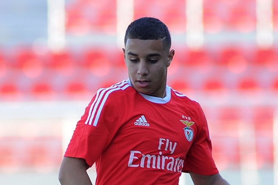 Bilal num jogo pelo Benfica B, em 2015