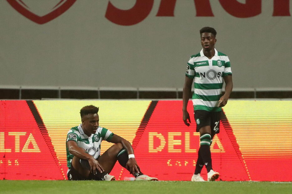 Diaby e Jovane ao serviço do Sporting