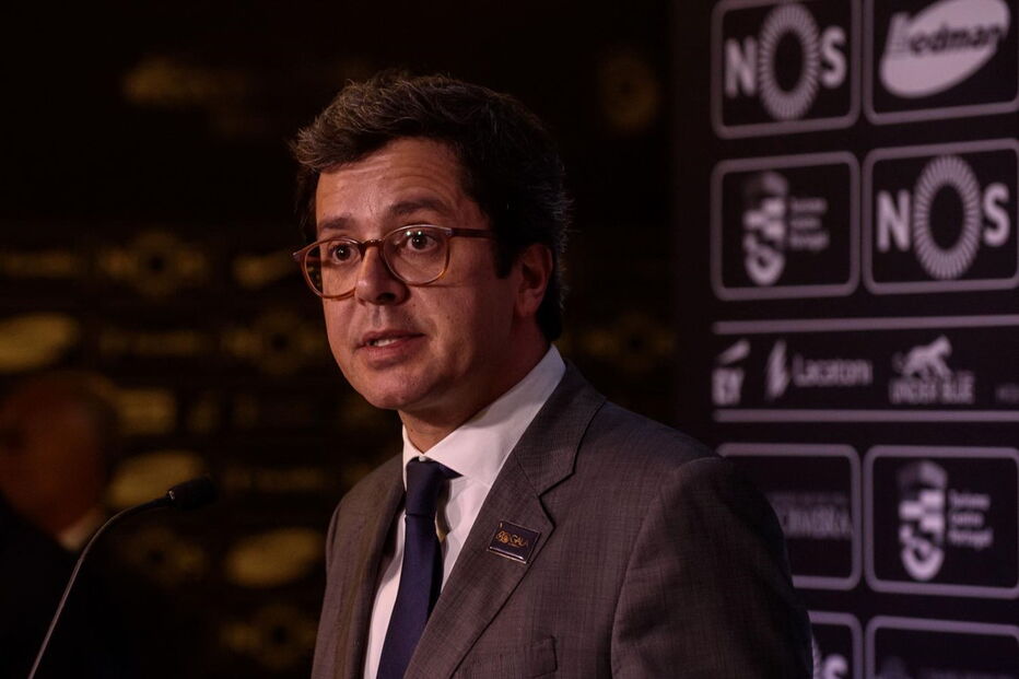 O Secretário de Estado do Desporto, João Paulo Rebelo