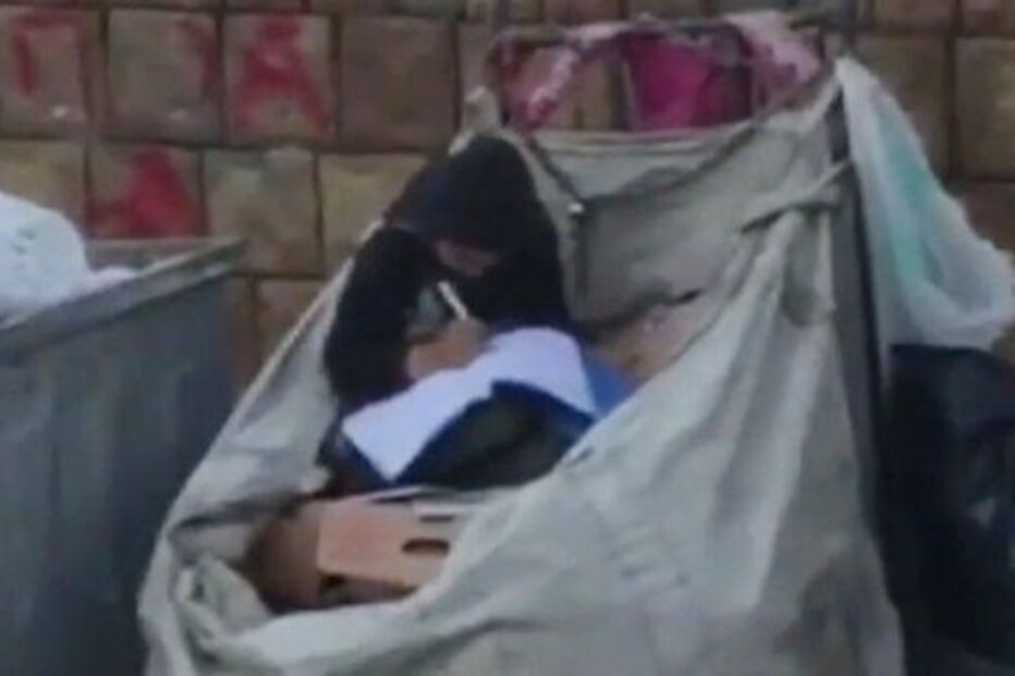 Halime Cuma, refugiada síria, de 11 anos