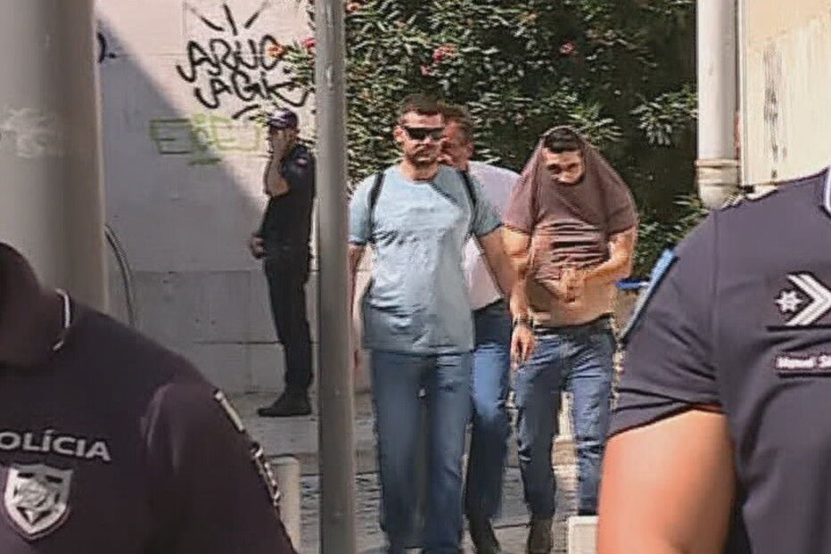 António Joaquim à chegada ao Tribunal de Vila Franca de Xira