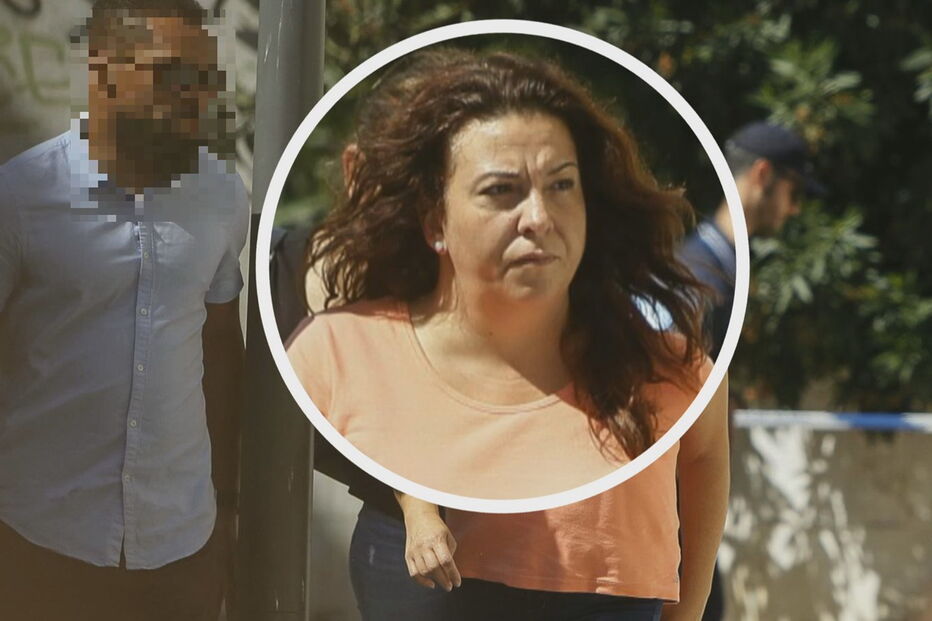 Rosa Grilo à chegada ao Tribunal de Vila Franca de Xira