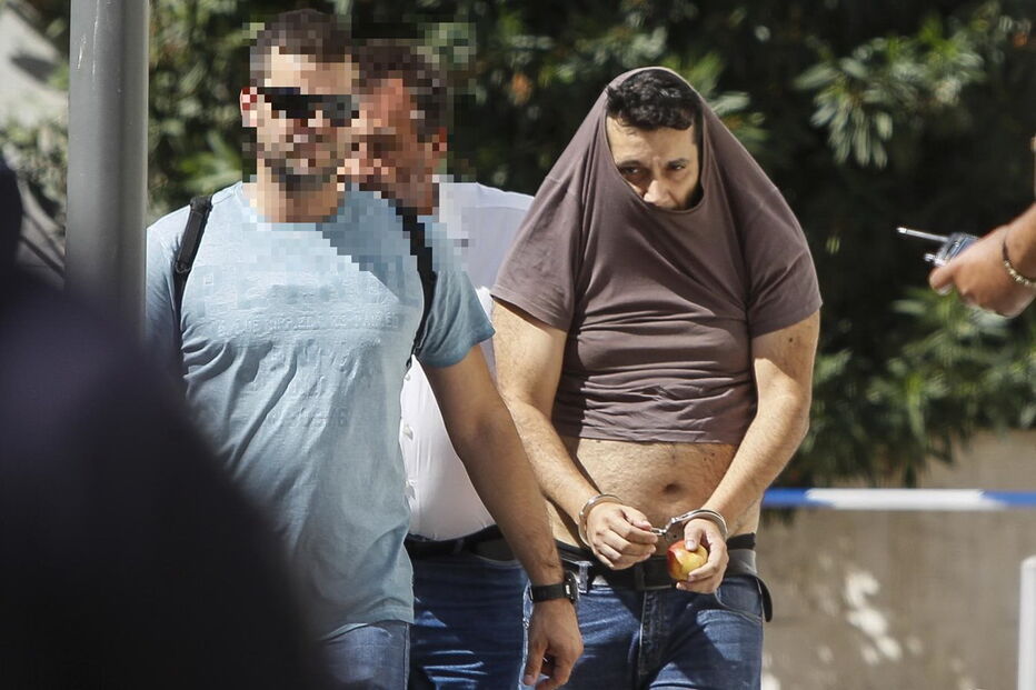 António Joaquim à chegada ao Tribunal de Vila Franca de Xira