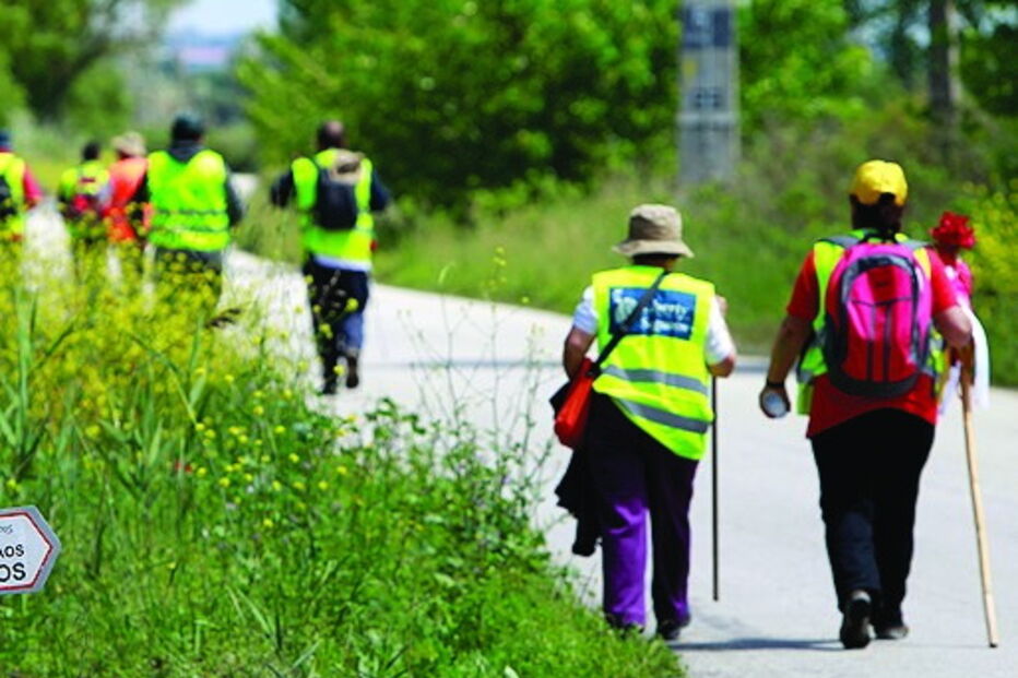 Homens atacaram peregrina