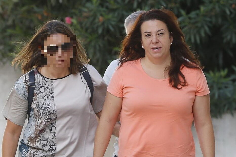 Rosa Grilo à chegada ao Tribunal de Vila Franca de Xira