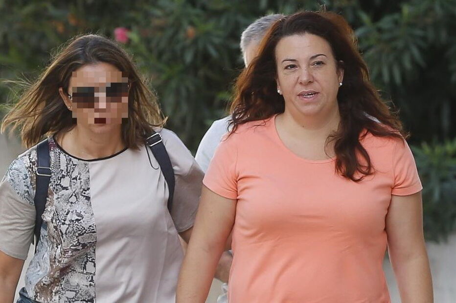 Rosa Grilo à chegada ao Tribunal de Vila Franca de Xira