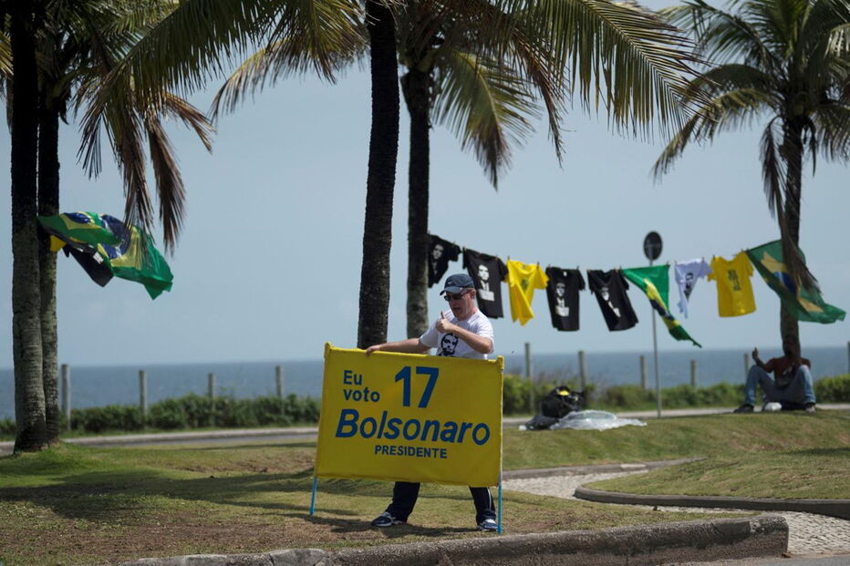 Manifestação organizada pelo movimento Mulheres Unidas contra Bolsonaro, no Rio de Janeiro