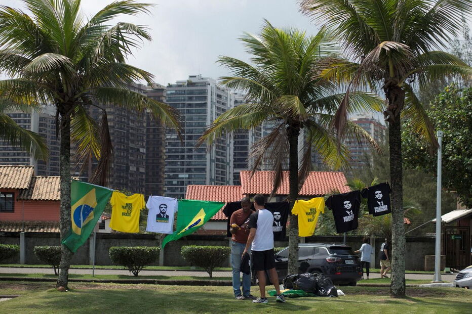 Manifestação organizada pelo movimento Mulheres Unidas contra Bolsonaro, no Rio de Janeiro
