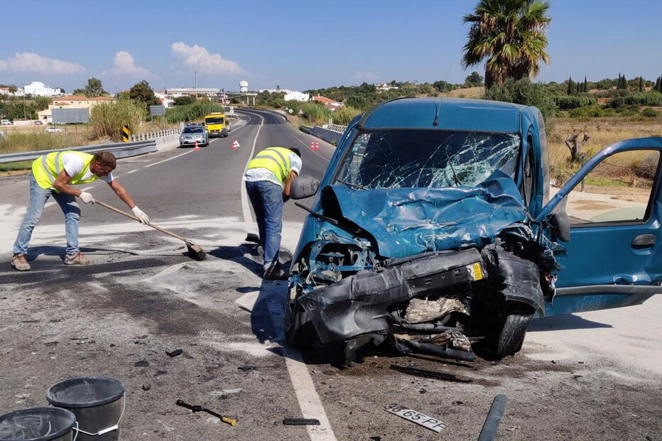 Choque mata condutor em Portimão
