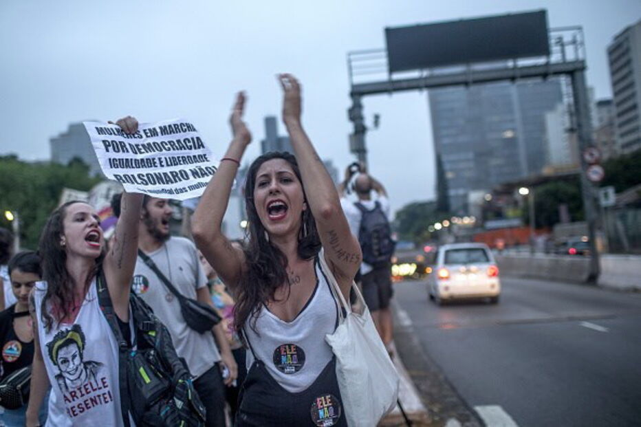 Protestos no Brasil contra Bolsonaro