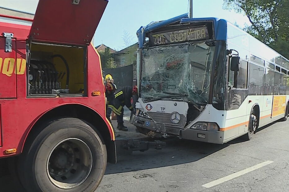 Despiste de autocarro da STCP faz oito feridos na Maia 