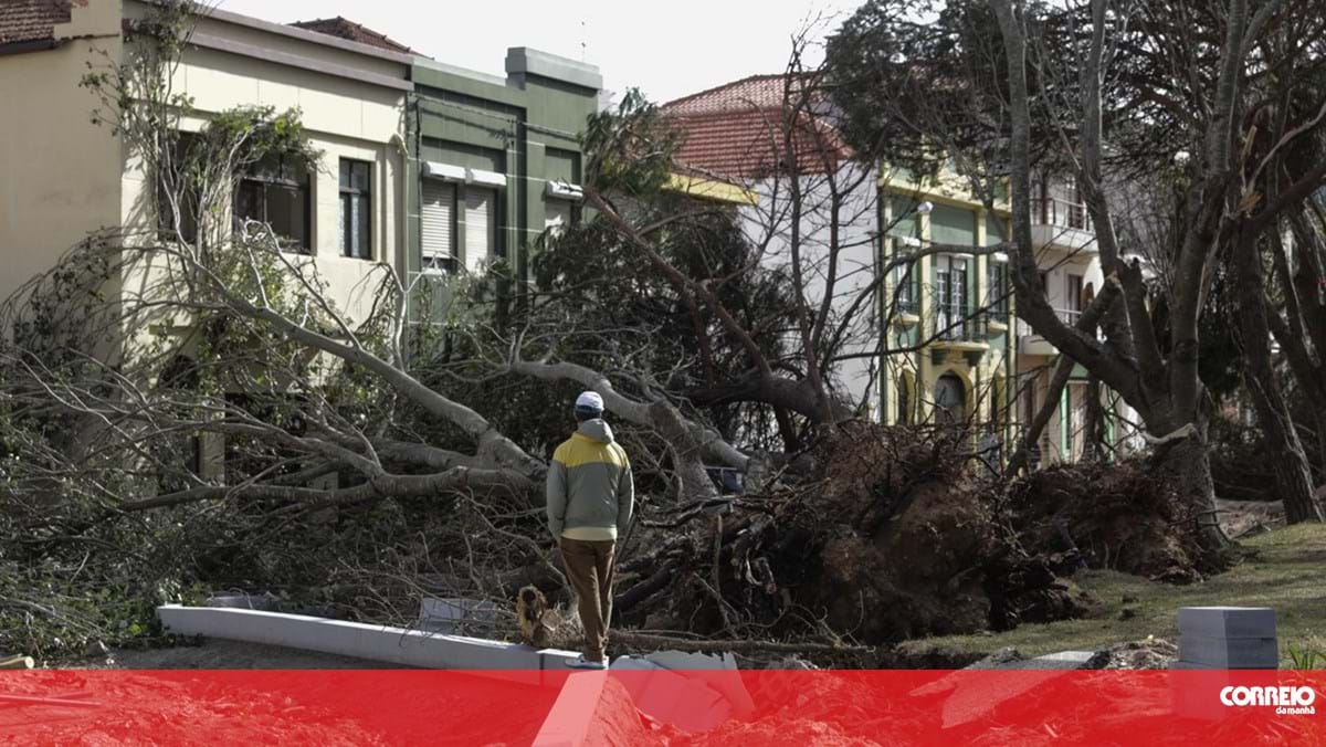 Veja a passagem da tempestade Leslie ao largo da Madeira e em