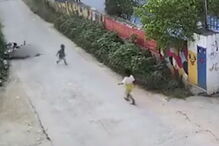 Criança atropelada na China