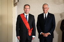 Marcelo condecorou o juiz António Henriques Gaspar