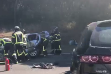 Acidente na A5 em Monsanto faz um ferido