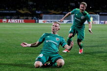 Jogo entre Vorskla Poltava e Sporting