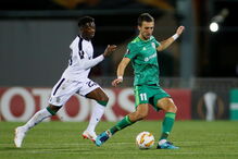 Jogo entre Vorskla Poltava e Sporting