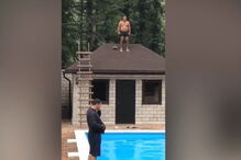 Mergulho artístico falha o alvo e a aterragem é dolorosa