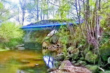 O rio Noéme corre ao longo de 40 quilómetros para o rio Coa e vai ser alvo de obras de despoluição  