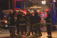 Colisão em Alcobaça com três carros faz cinco feridos e corta o IC2