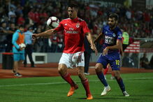 Gabriel em ação no Chaves-Benfica Benfica