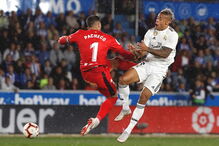 Real Madrid em jogo com o Alavés