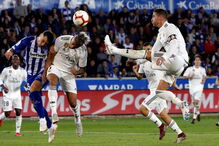 Real Madrid em jogo com o Alavés