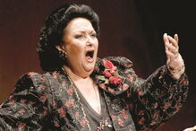 A diva da ópera Montserrat Caballé
