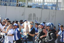 Claque do FC Porto chega ao Estádio da Luz
