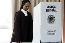 Milhares de brasileiros foram às urnas para escolher o novo presidente 