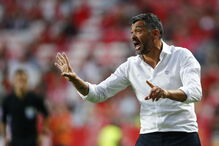 Sérgio Conceição no jogo no Benfica - FC Porto