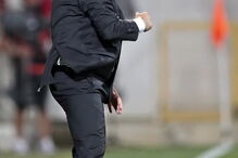 Peseiro durante o jogo